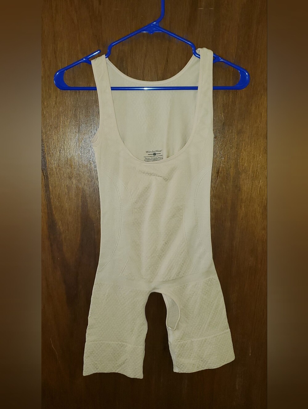 Wunder Wear Nude Shapewear Bodysuit Sz 2x 3x